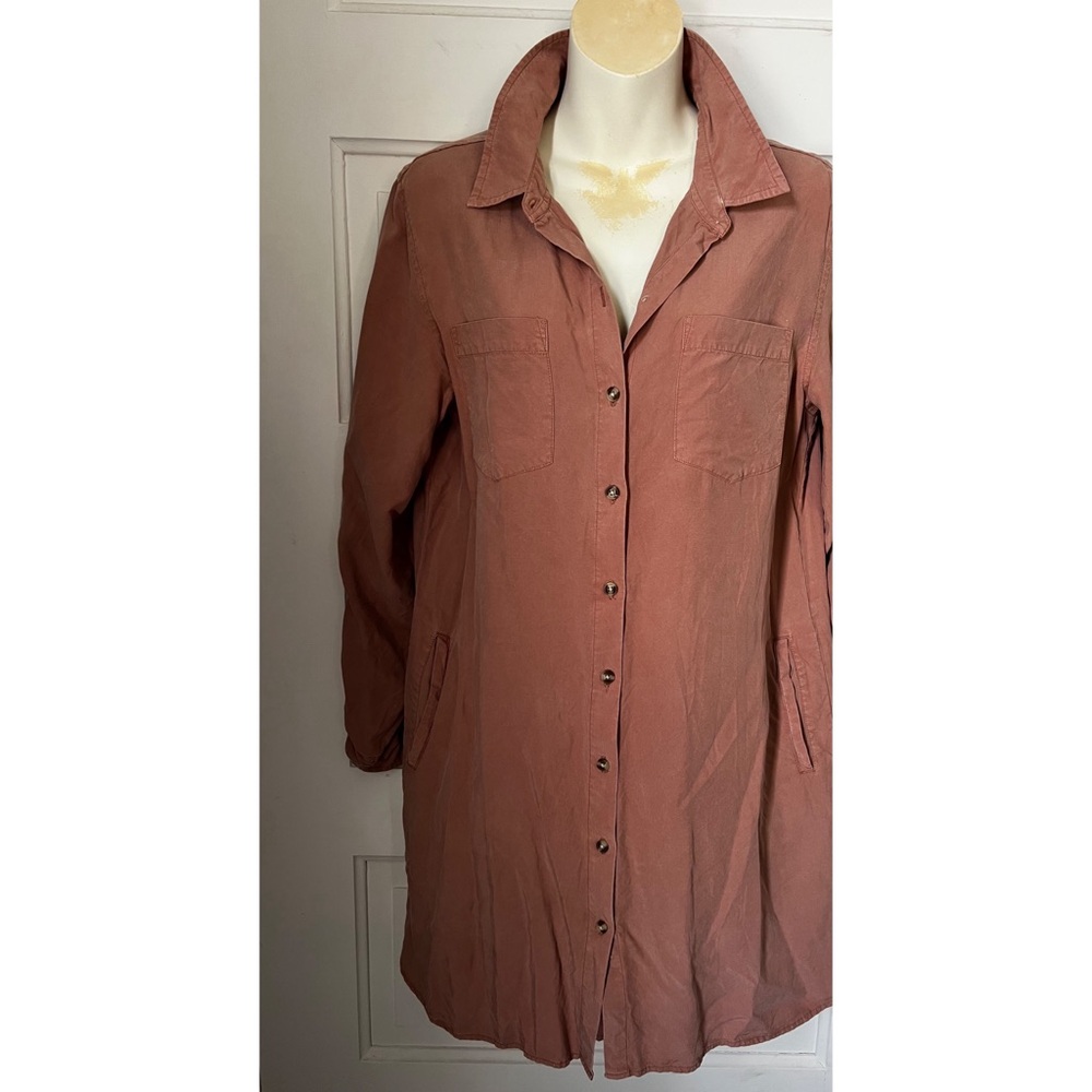 Thread & Supply Button Down Shirt Dress
